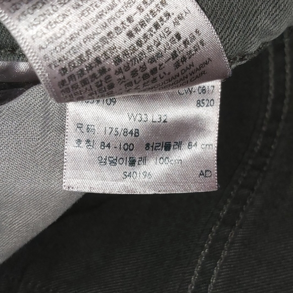 Grey straight legged red tag levi's - Picture 5 of 5